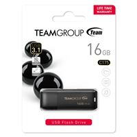 Team C175 16GB USB 3.1 Black USB Flash Drive