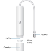 Ubiquiti INS-3AF-O-G Instant 802.3af Outdoor Gigabit PoE Converter