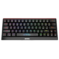Marvo Scorpion KG962W-UK Tri-Mode Wireless and Wired 60% TKL Mechanical Gaming Keyboard