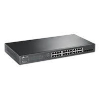 TP-Link JetStream TL-SG2428P 28-Port Metal Gigabit Smart PoE Switch with 24-Port PoE+ (250W)