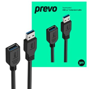 Prevo USBM-USBF-5M USB 3.0 Extension Cable