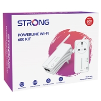 Strong POWERLWF600DUOUK AV600 WI-FI Passthrough Powerline Kit (2 Pack)