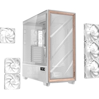 6 Pre-Installed Fans