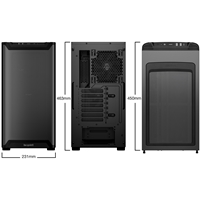 Sleek Front Panel and Airflow Cover