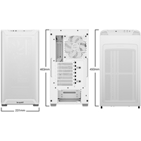 Sleek Front Panel and Airflow Cover