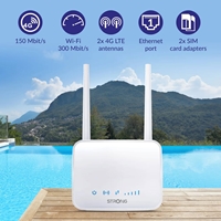 Strong 4GROUTER350MUK 4G LTE CAT4 N300 Unlocked Mobile Broadband Mini Wireless Router
