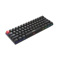 Marvo Scorpion KG933G Saber 61 Wired Mechanical RGB 60% UK Layout Gaming Keyboard (Black)