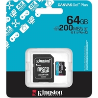 Kingston Canvas Go! Plus SDCG4/256GB 256GB Micro SD Card