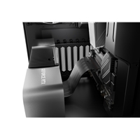 be quiet! BGA12 PCIe 4.0 Riser Cable - 200mm Vertical GPU Mount with Foam Support Base - High-Speed Flexible Extension for Graphics Cards - Black