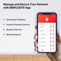 Mercusys Halo H1200G AC1200 Whole Home Mesh Wi-Fi System (3 Pack)