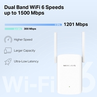 Mercusys ME60X AX1500 Wi-Fi Range Extender