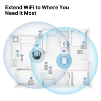 Mercusys ME50G AC1900 Wi-Fi Range Extender (UK Plug)