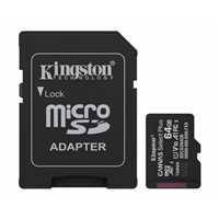 Kingston Canvas Select Plus  SDCS3/64GB 64GB Micro SD UHS-I (U1) Flash Card with Adapter