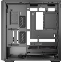Antec FLUX Rear Mid Tower PC Case - Tempered Glass