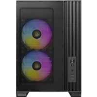 Antec FLUX M  Mini Tower PC Case - Tempered Glass