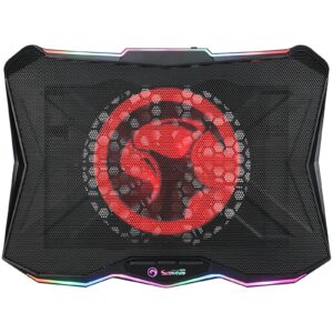 Marvo Scorpion FN-40 Atlas 40 USB Powered RGB Laptop Cooling Stand (Black)