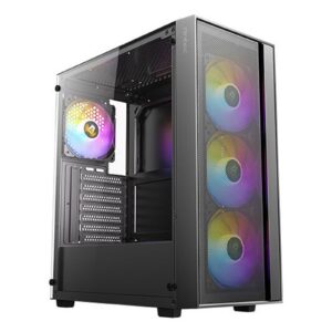 Antec AX65 ARGB Mid-Tower Gaming PC Case - High-Airflow Mesh Front