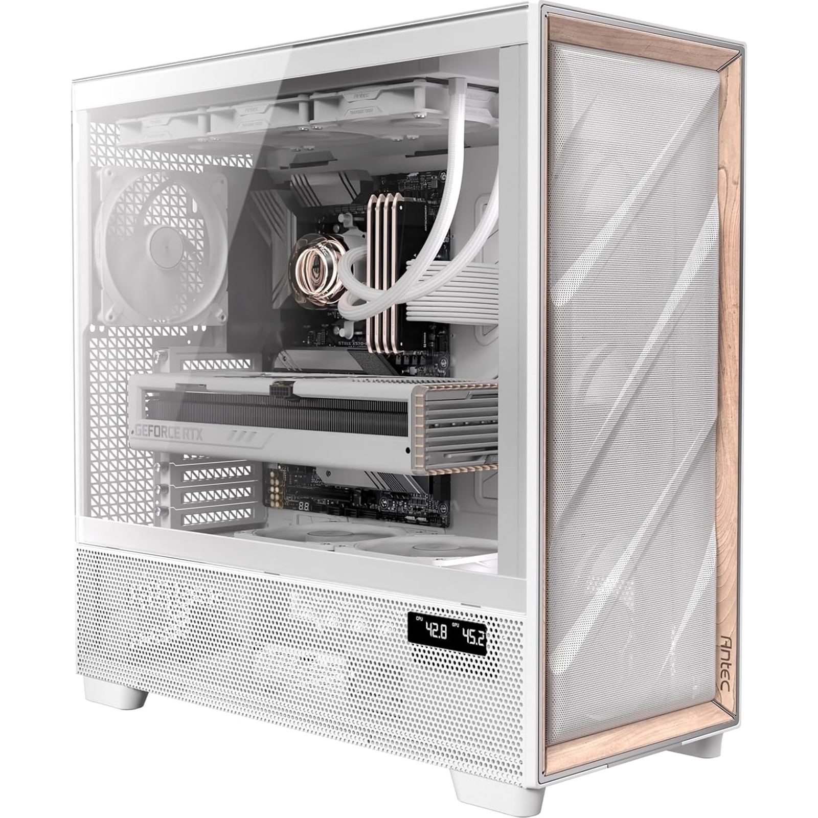 Antec Flux PRO Full Tower PC Case with Tempered Glass