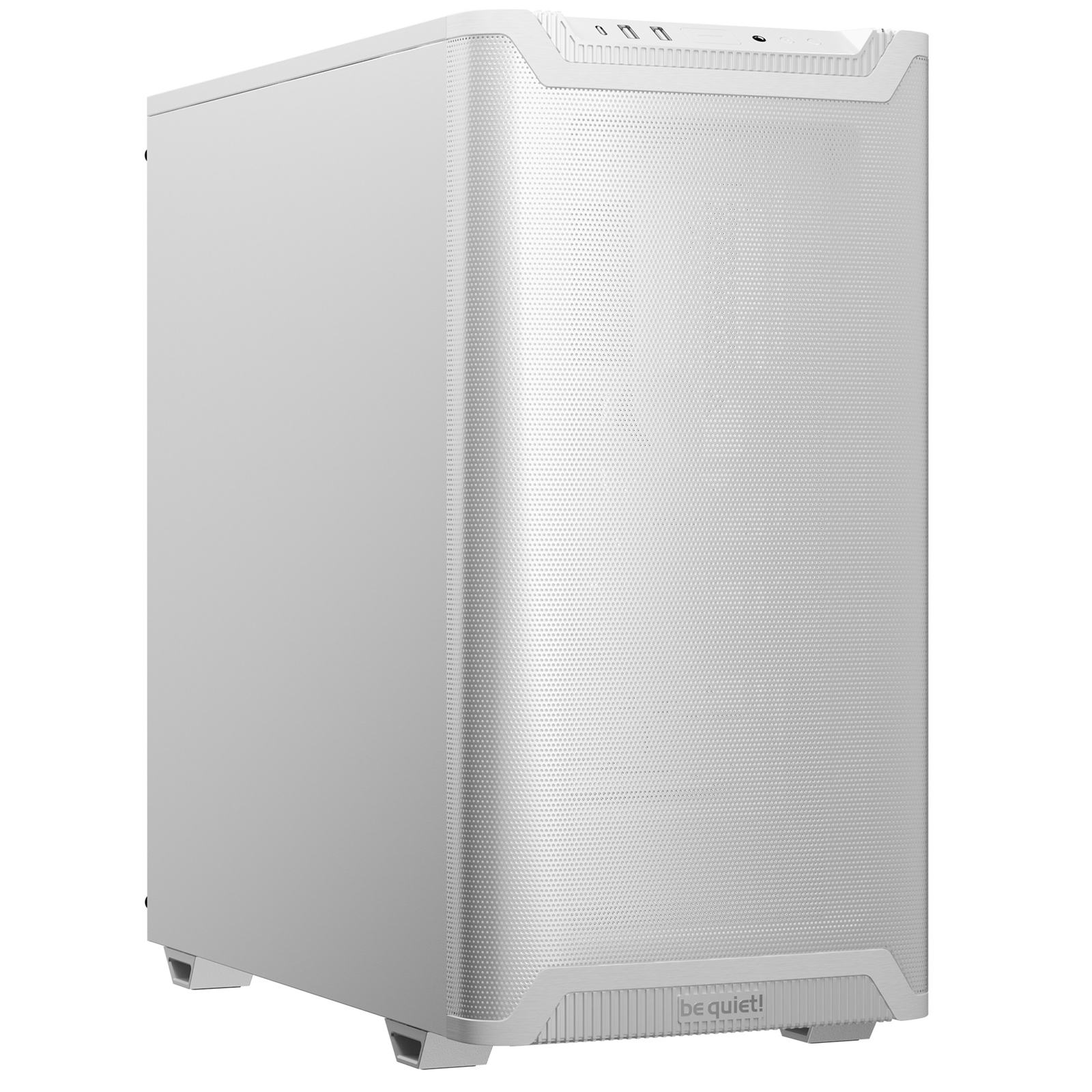 be quiet! Pure Base 501 Airflow White ATX Mid Tower Case with USB-A