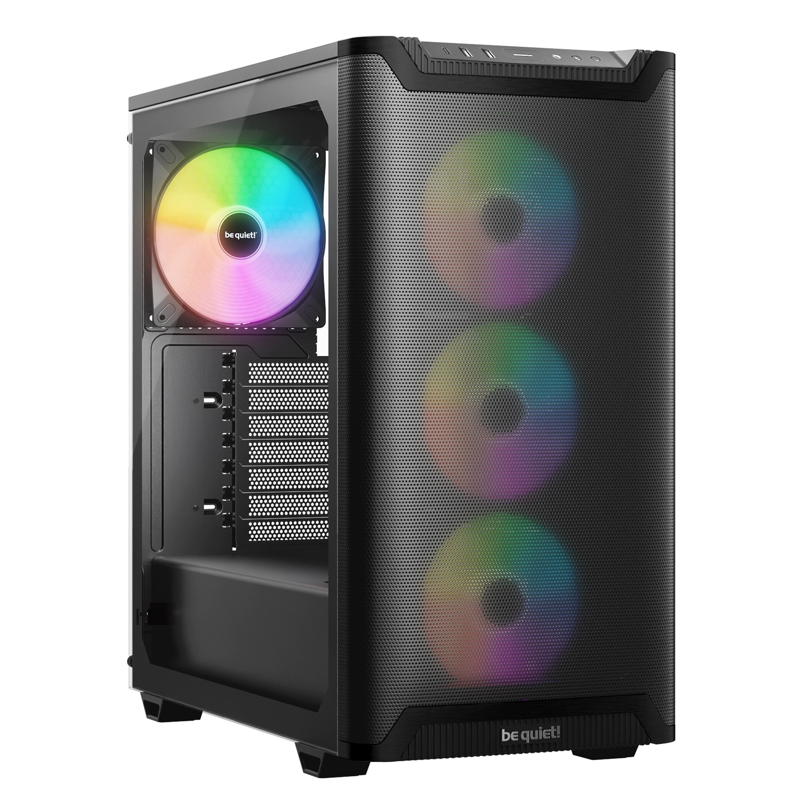 be quiet! Pure Base 501 LX Airflow Window Black ATX Mid Tower Case with USB-A