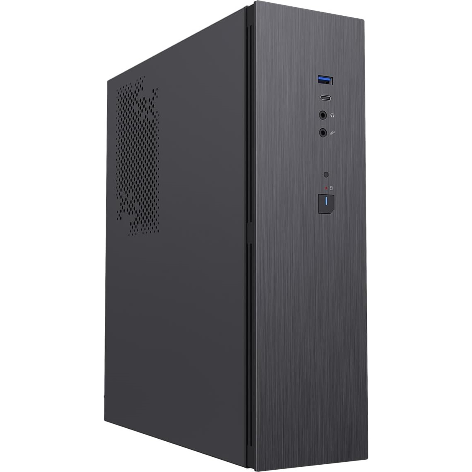 CiT S8i SFF Micro-ATX PC Case - 8.3L Compact Desktop Chassis