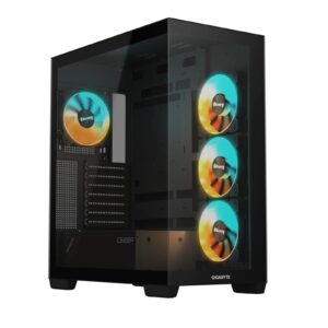 Gigabyte C500 Panoramic Stealth RGB Gaming PC Case
