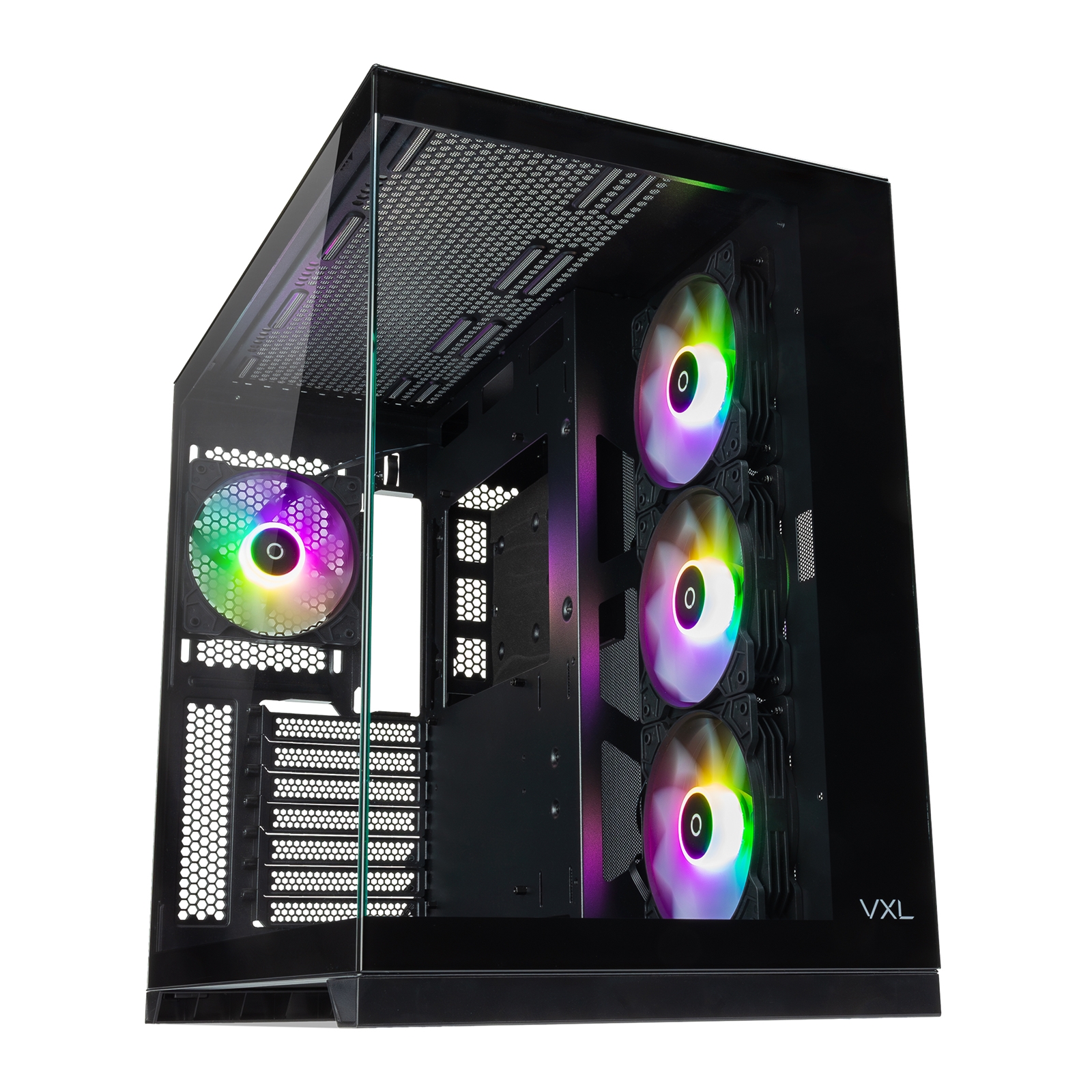 Tecware VXL EVO ARGB ATX Mid-Tower PC Case - Black