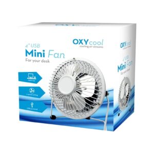 4" USB Mini Desk Fan