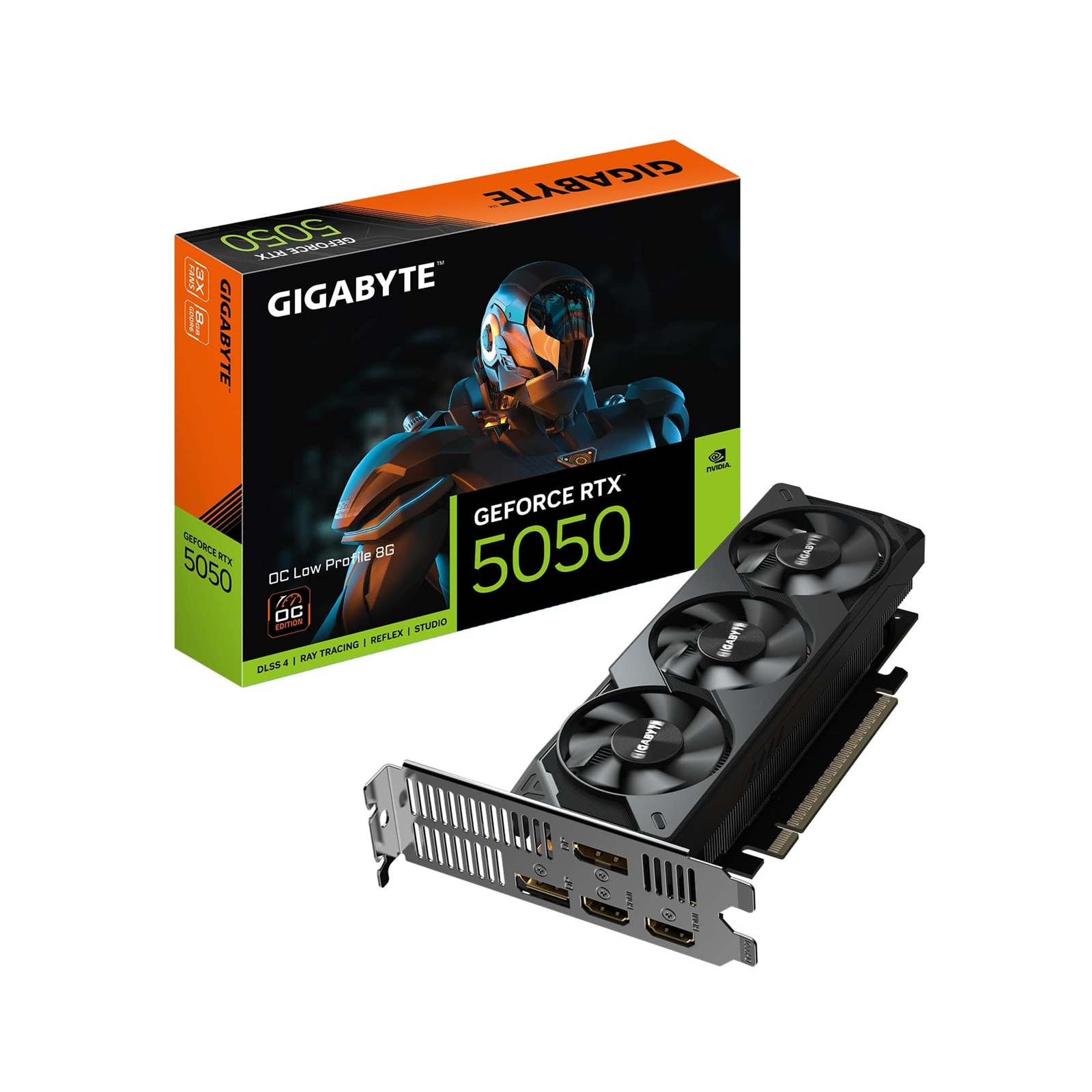 Gigabyte (GV-N5050OC-8GL) GeForce RTX 5050 OC Low Profile 8G