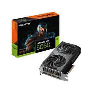 Gigabyte NVIDIA GeForce RTX 5060 WINDFORCE OC 8GB GDDR7 Graphics Card