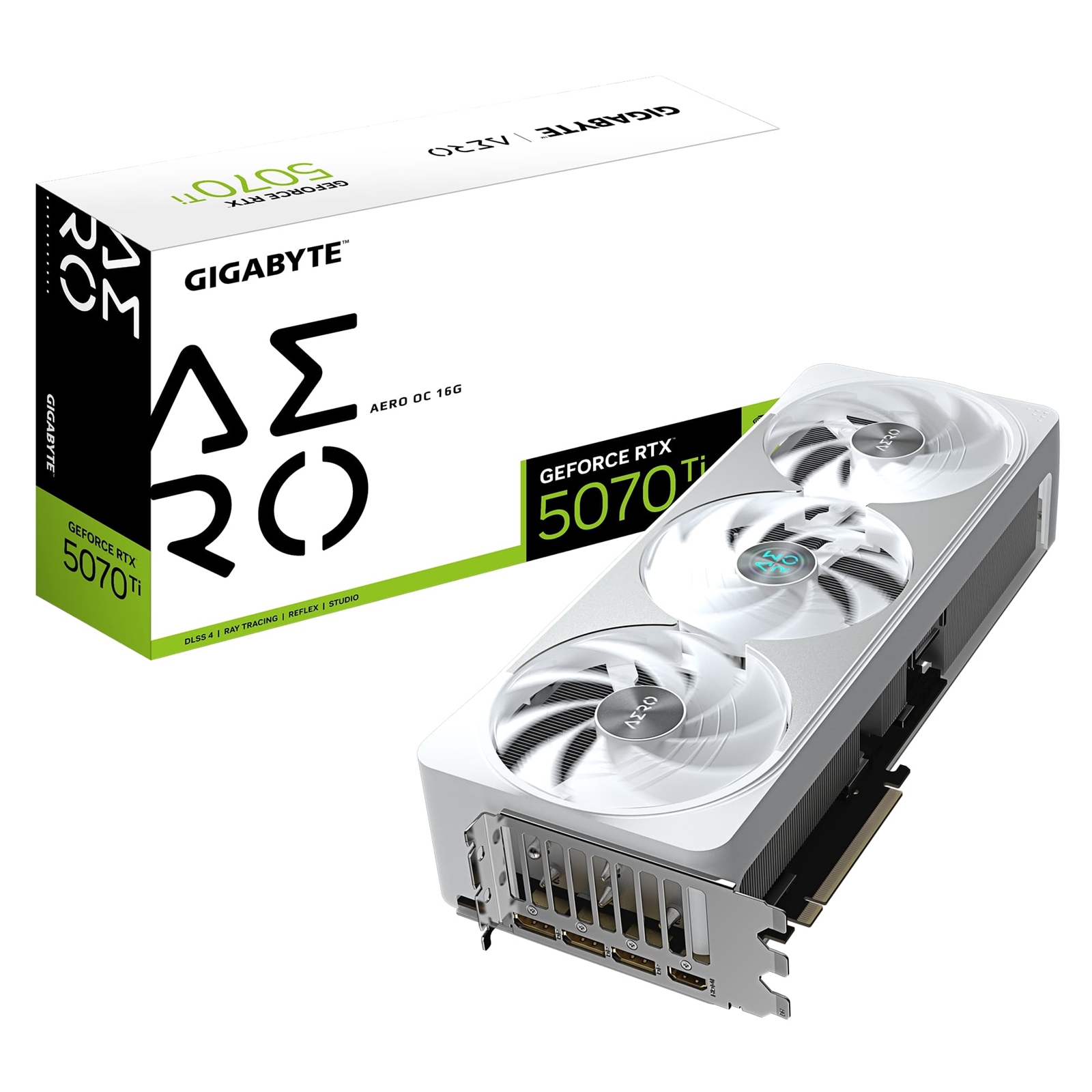 Gigabyte NVIDIA GeForce RTX 5070 Ti AERO OC 16GB GDDR7 Graphics Card