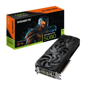 Gigabyte NVIDIA GeForce RTX 5080 WINDFORCE OC SSF 16GB GDDR7 Graphics Card