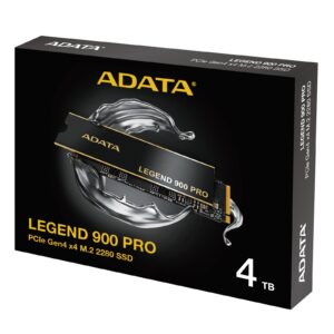 Adata Legend (SLEG-900P-4TCS) 900 PRO PCIe Gen4 x4 M.2 2280 Solid State Drive