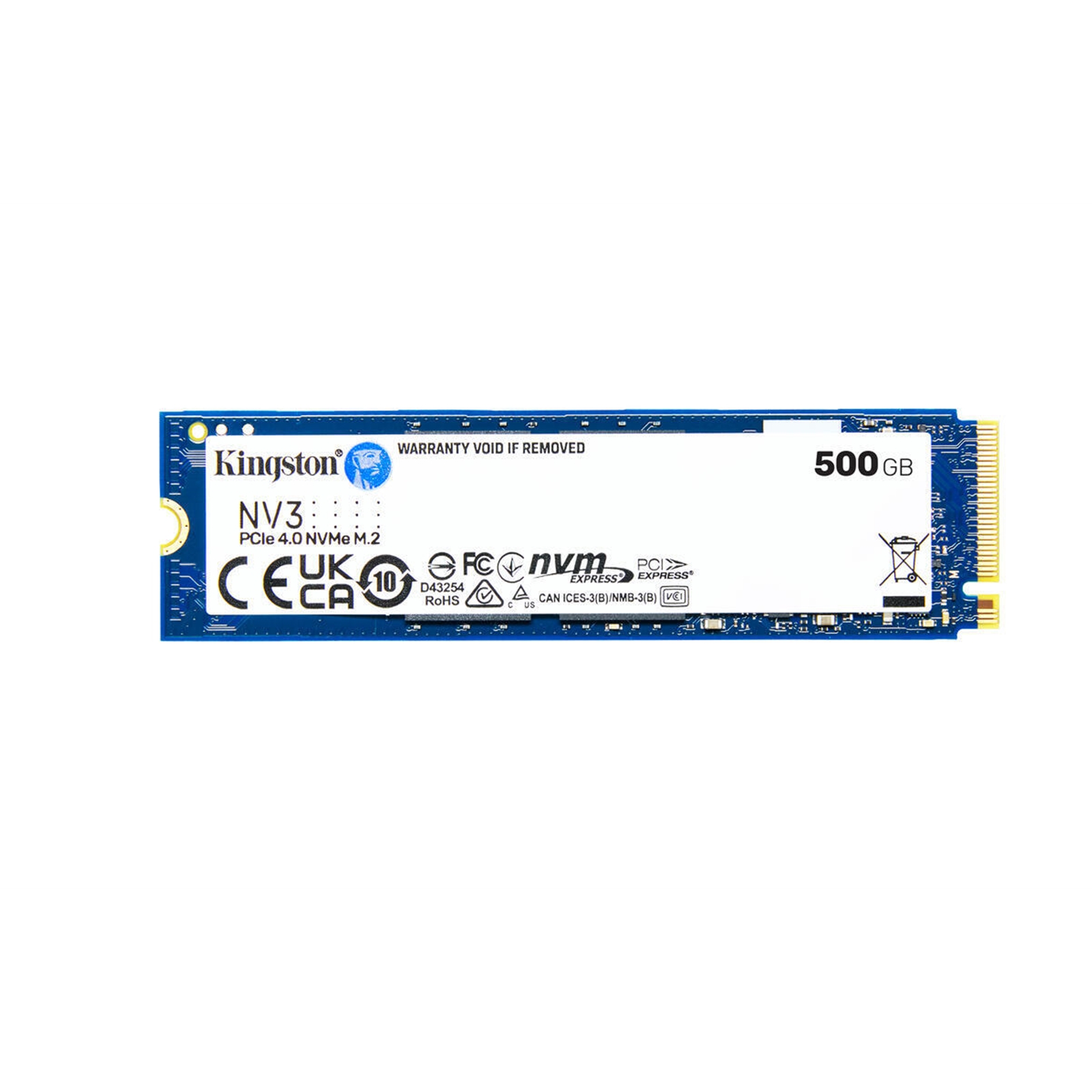Kingston NV3 (SNV3S/500G) 500GB NVMe SSD