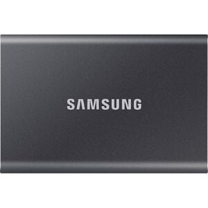 Samsung T7 (MU-PC1T0T/WW) 1TB USB 3.2 Grey Portable External SSD