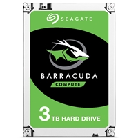 Seagate BarraCuda ST3000DM007 3TB 3.5" 5400RPM 256MB Cache SATA III Internal Hard Drive