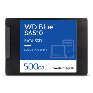 WD Blue (WDS500G3B0A) SA510 500GB 3D NAND 2.5" SATA SSD