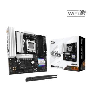 ASRock A620AM Pro RS WiFi AMD Socket AM5 Motherboard