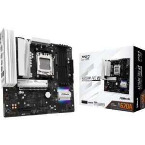 ASRock A620AM PRO RS AMD Socket AM5 Motherboard