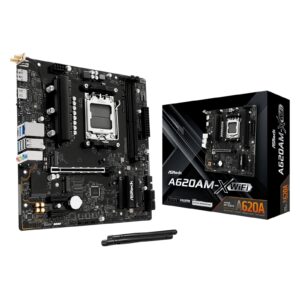 ASRock A620AM-X WIFI AMD Socket AM5 Motherboard