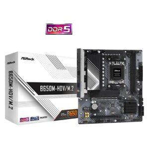 ASRock B650M-HDV/M.2 AMD AM5 Socket Motherboard