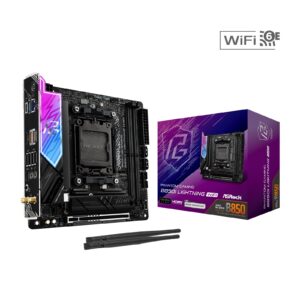 ASRock B850I Lightning WiFi PHANTOM GAMING AMD AM5 Socket Motherboard