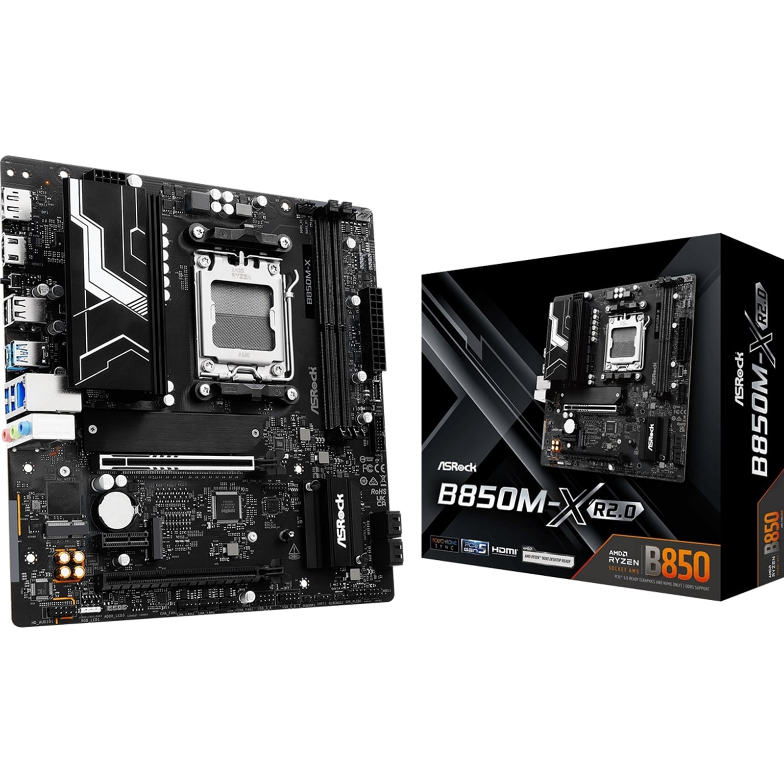 ASRock B850M-X AMD AM5 Socket Motherboard