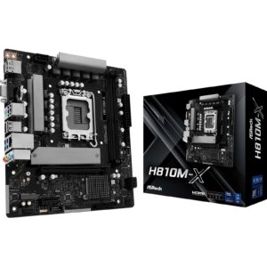ASRock H810M-X Intel Socket 1851 Motherboard