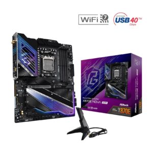 ASRock X870E NOVA WIFI PHANTOM GAMING AMD AM5 Socket Motherboard