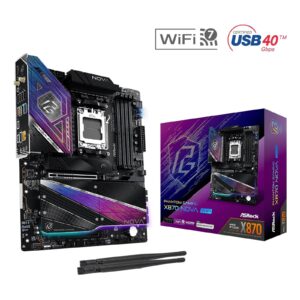Asrock PHANTOM GAMING X870 Nova WiFi AMD Socket AM5 Motherboard