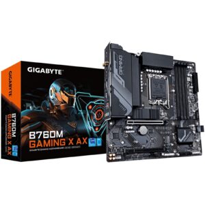 Gigabyte B760M GAMING X AX Intel 1700 Socket Motherboard