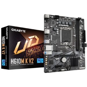 Gigabyte H610M K V2 DDR5 Intel Socket 1700 Micro ATX Motherboard
