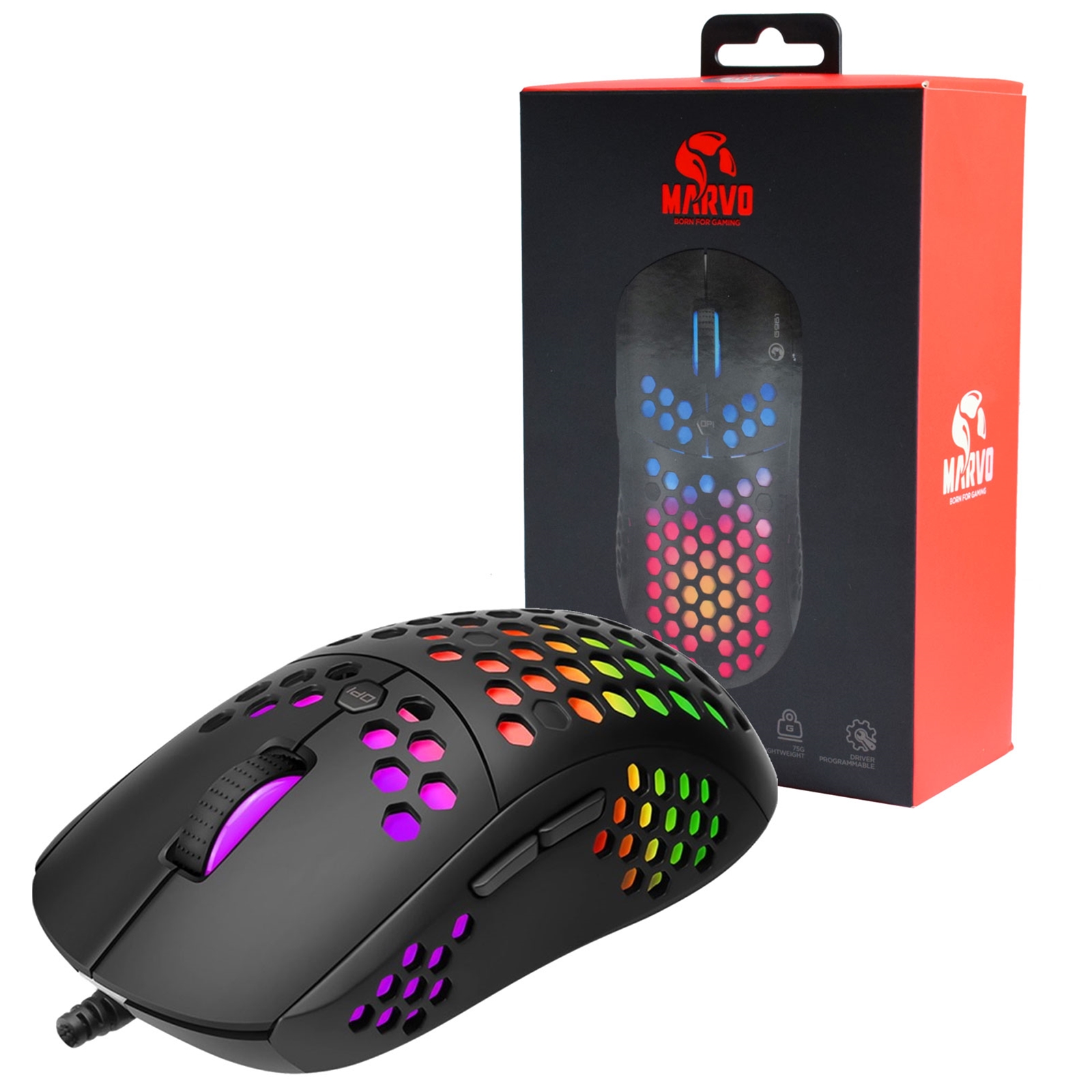 Marvo Scorpion G961 RGB Gaming Mouse