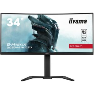 iiyama G-MASTER Red Eagle GCB3481WQSU-B1 34 inch Ultra-Wide Curved Gaming Monitor